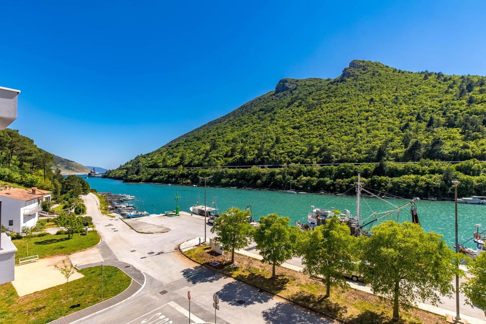 Seafront Villa Andrijana - Happy Rentals Plomin Εξωτερικό φωτογραφία